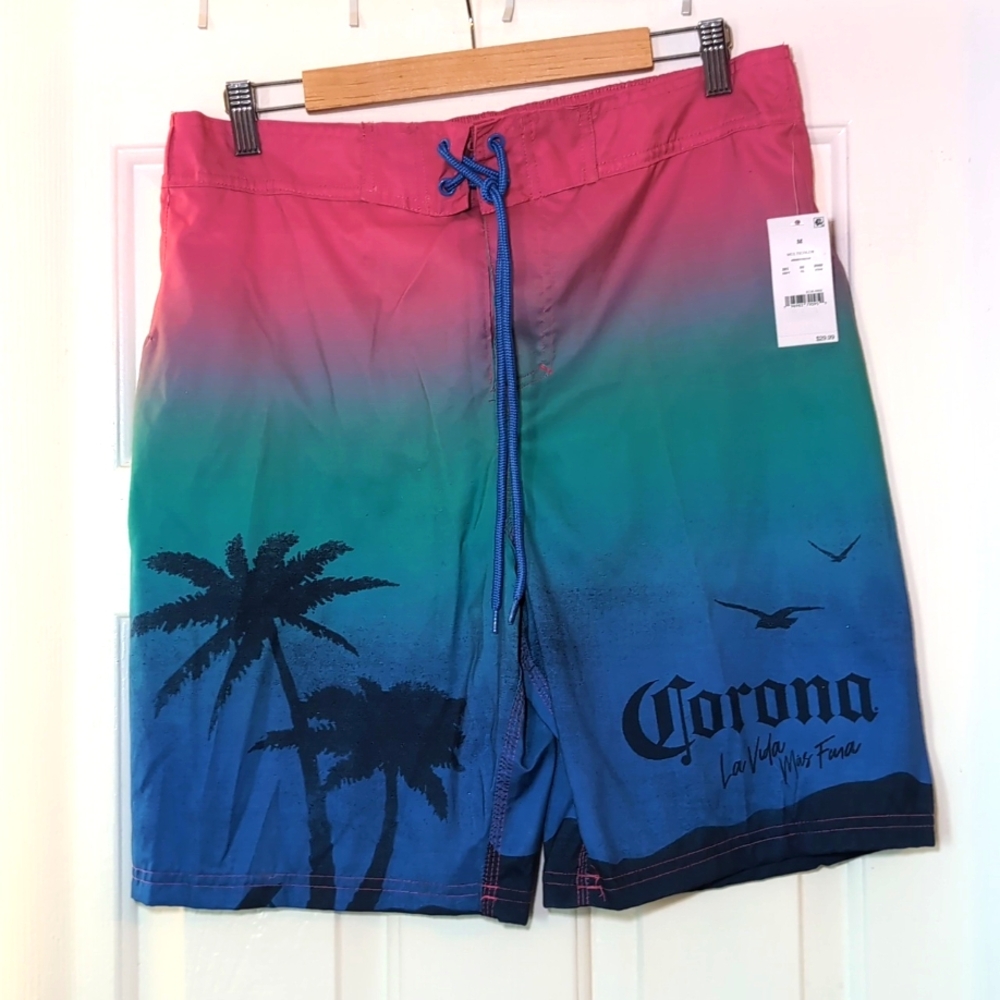 NWT Corona Swim Trunks sz Medium